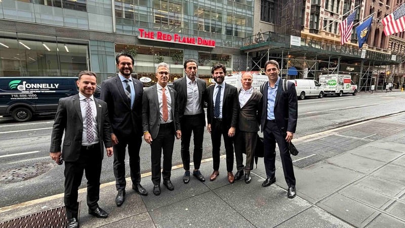 CEO da Cimed João Adibe e governador de Minas Romeu Zema se encontram em Nova York (EUA)