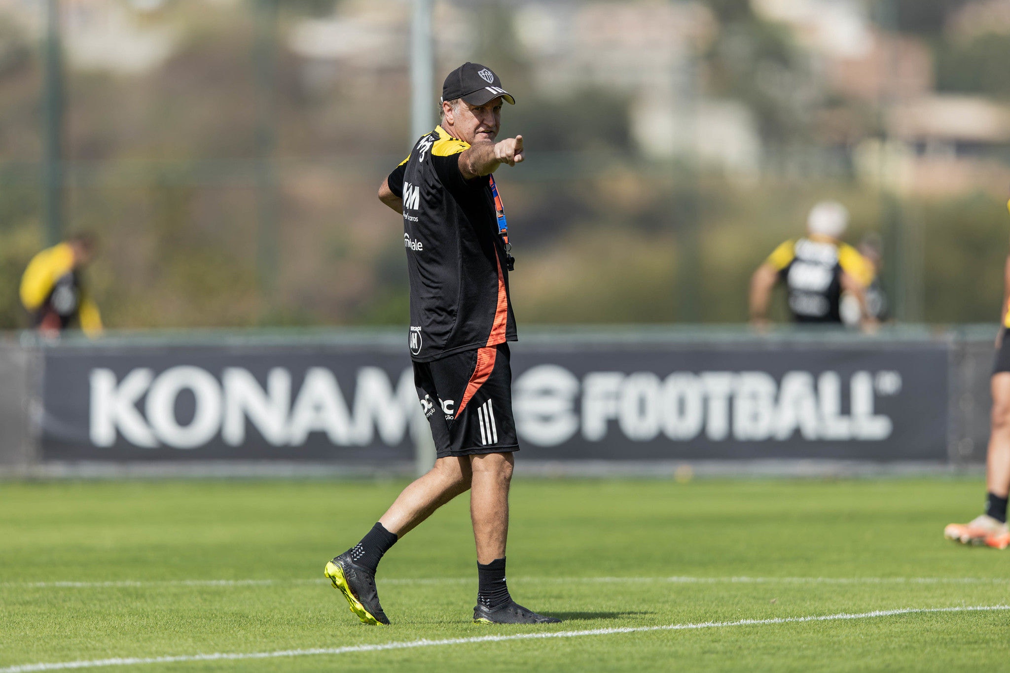 Cuca está satisfeito com o atual desempenho da equipe