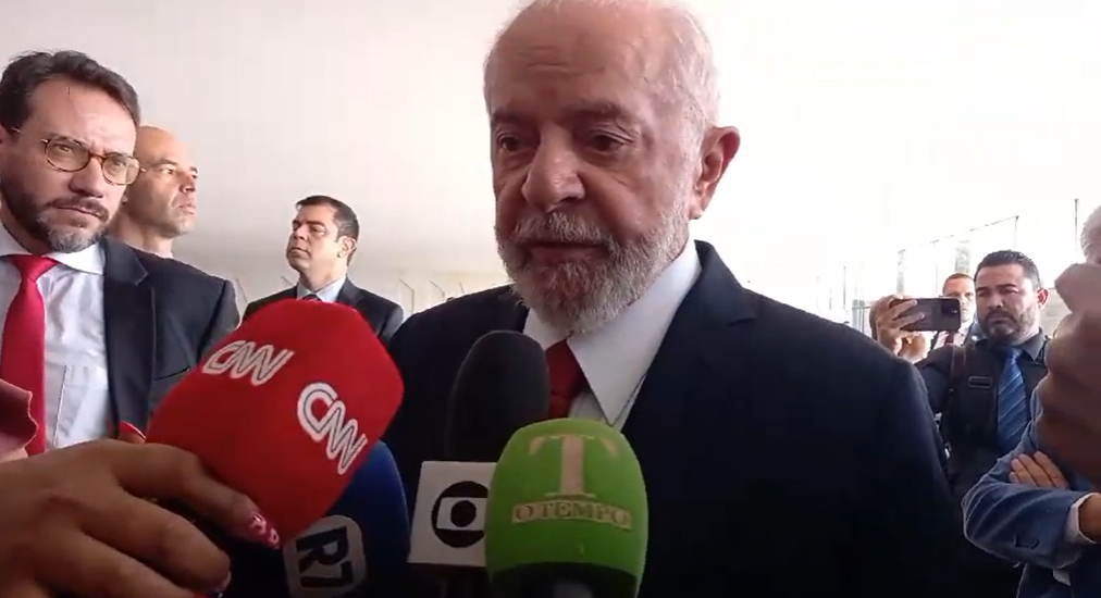 O presidente Lula (PT) repercutiu o resultado das eleições no México
