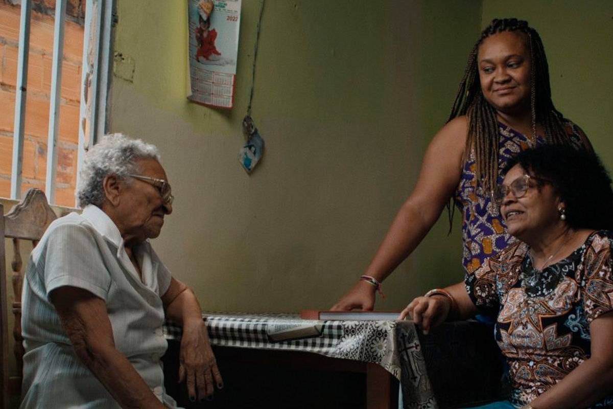 Bastidores do documentário sobre Maria Odília