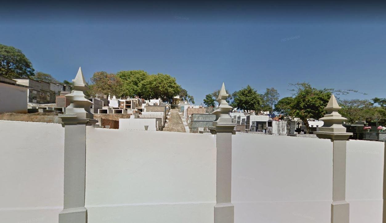 Um dos cemitérios roubados foi o de Itajubá.