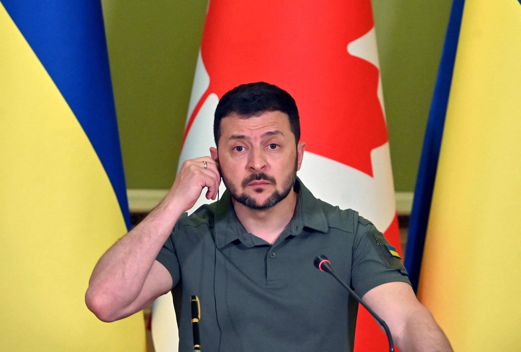 Presidente da Ucrânia, Volodimir Zelensky