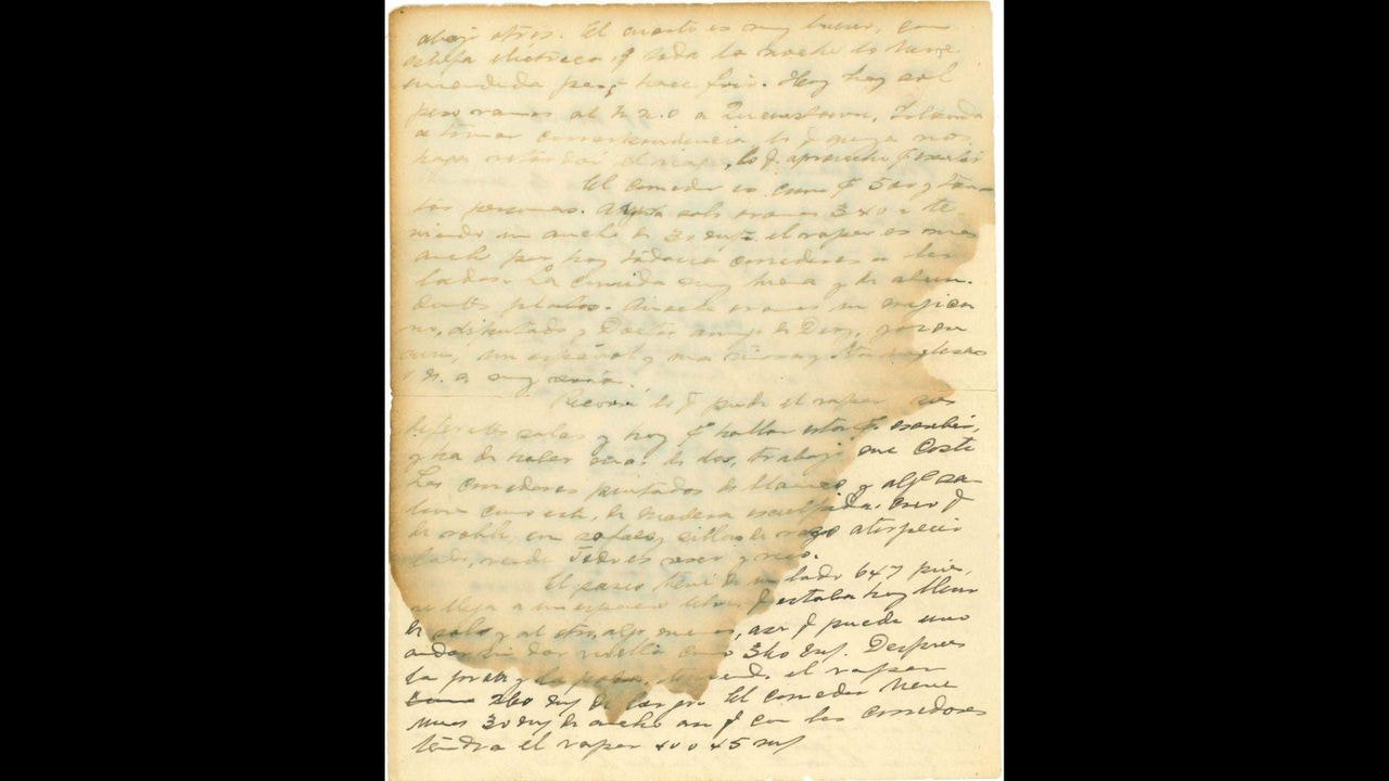 carta de passageiro do Titanic