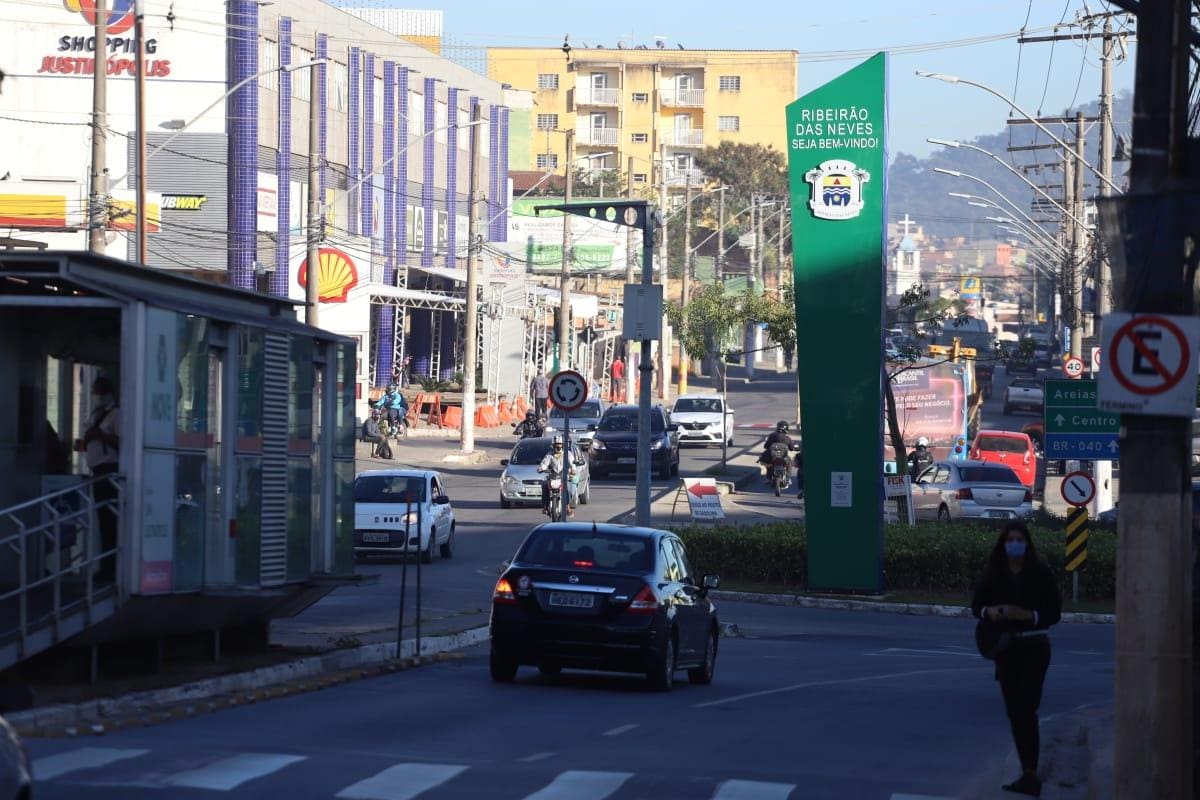 Entrada de Ribeirão das Neves