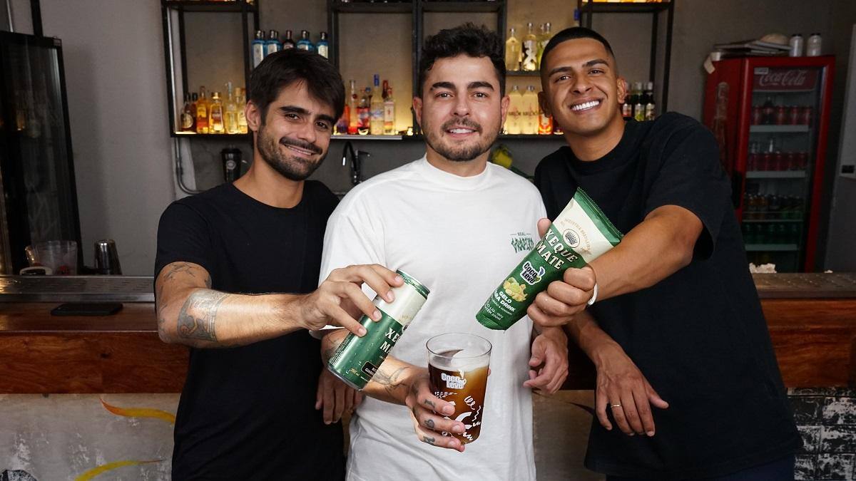 Fundadores da Xeque Mate (esquerda e centro) e da Coco Leve (direita)