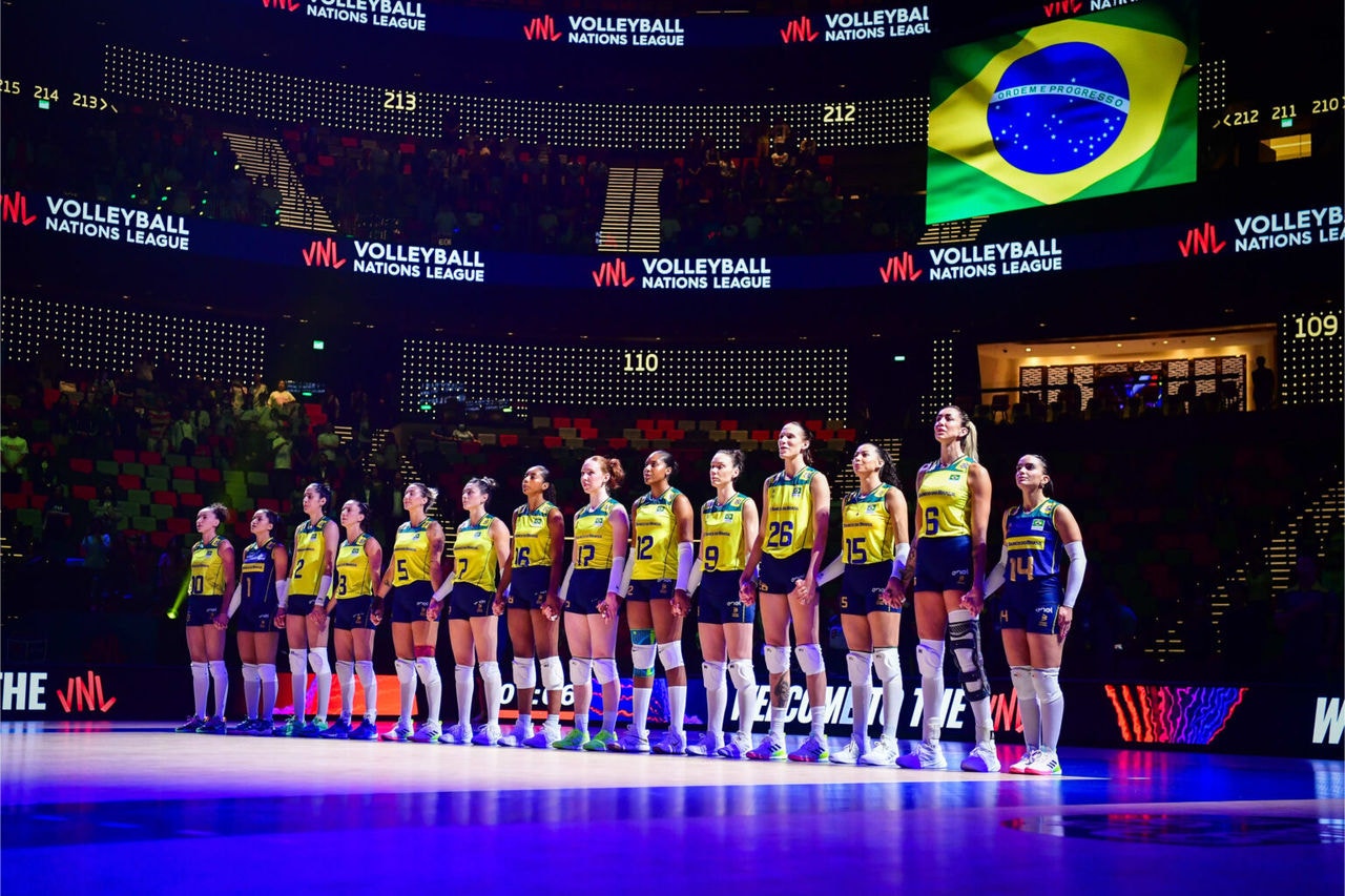Seleção feminina está invicta na Liga das Nações 2024

