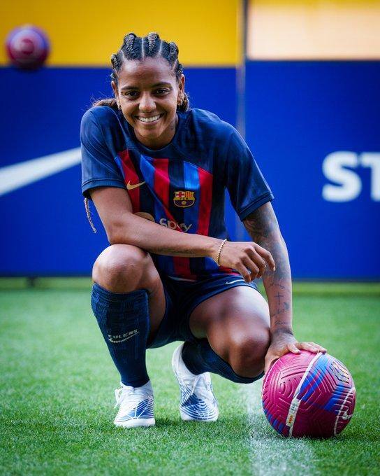 Geyse é novo reforço do Barça