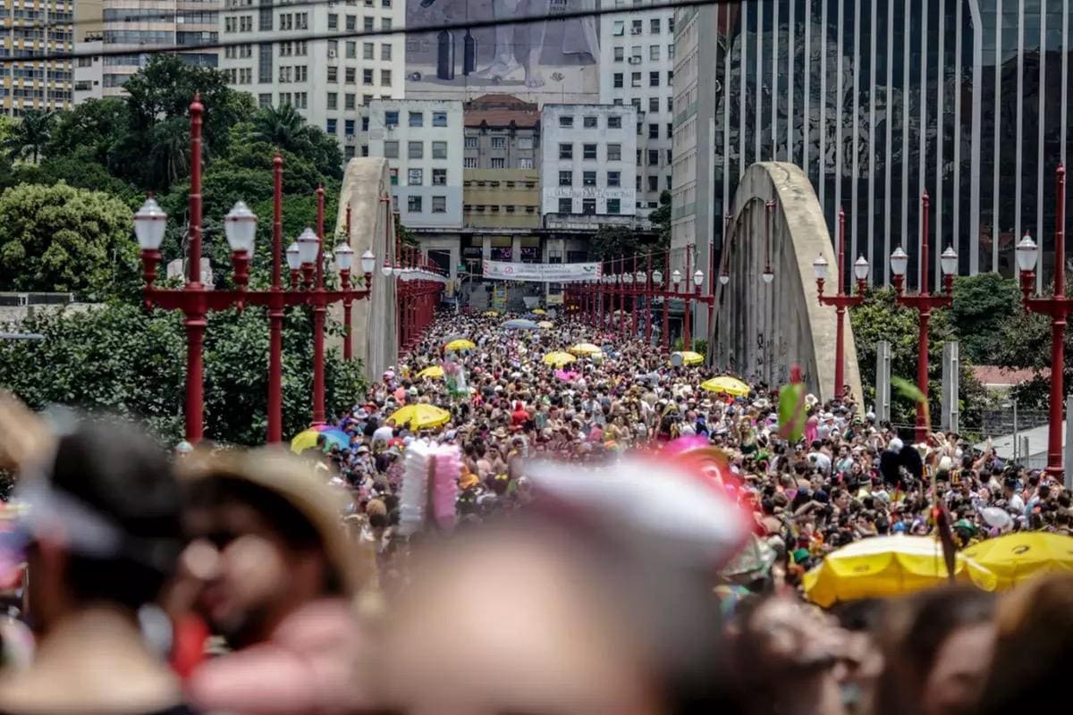 Folia reuniu 4,3 milhões de pessoas em BH em 2020