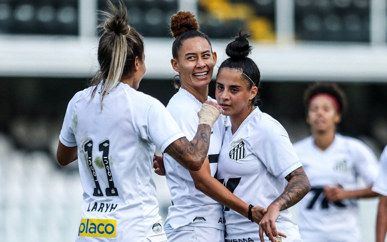 Santos disputa a Série A2 do Brasileirão feminino. (Foto: Reinaldo Campos/ Santos F.C.)