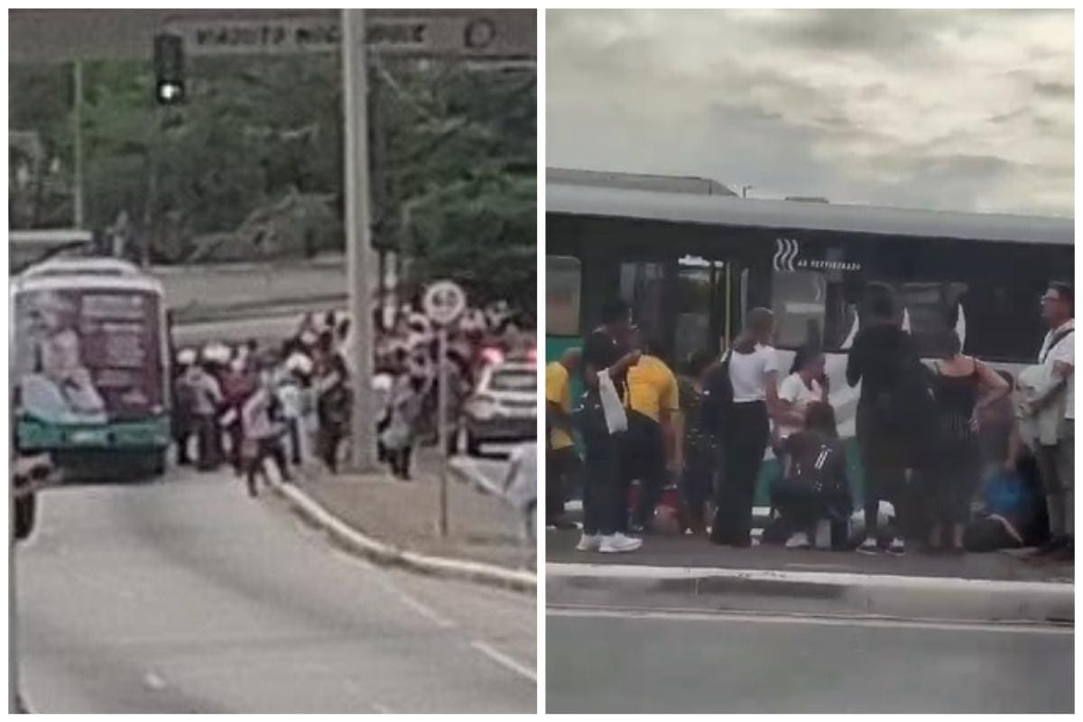 Acidente foi registrado no bairro Cachoeirinha