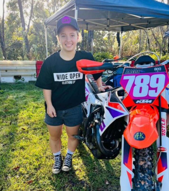Amelia Kotze não resistiu aos ferimentos após um forte acidente em uma das etapas da Central Coast Cup