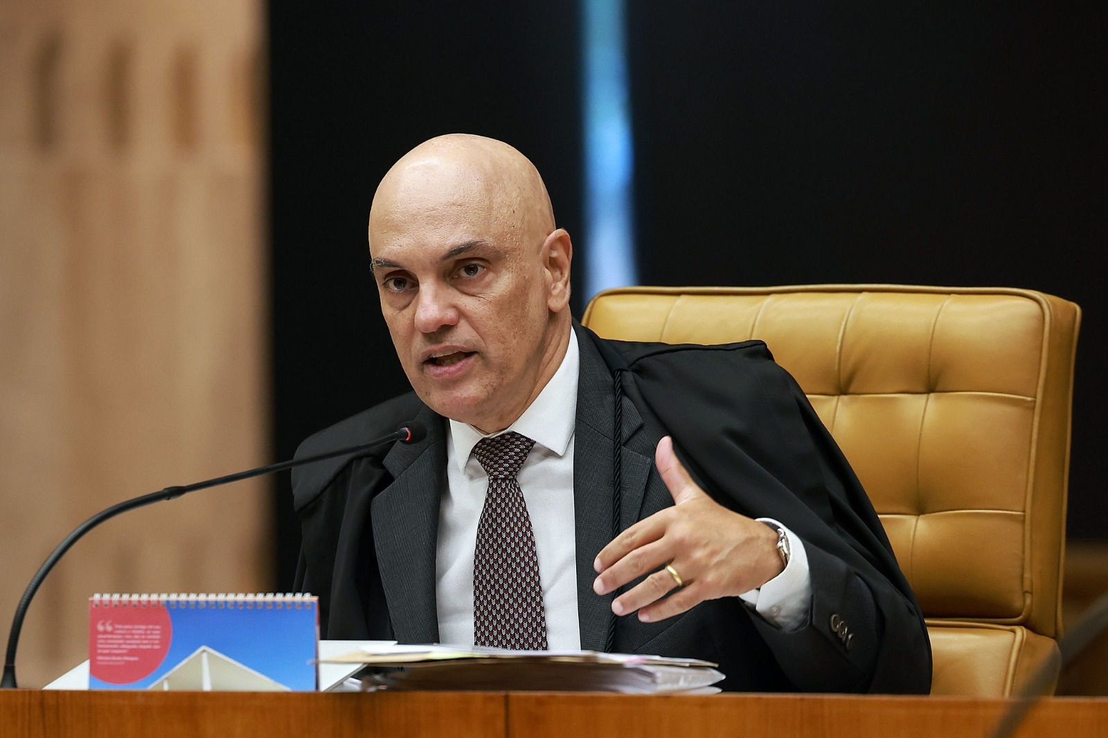 Ministro Alexadre de Moraes é relator da ação penal que investiga suposto plano de golpe de Estado