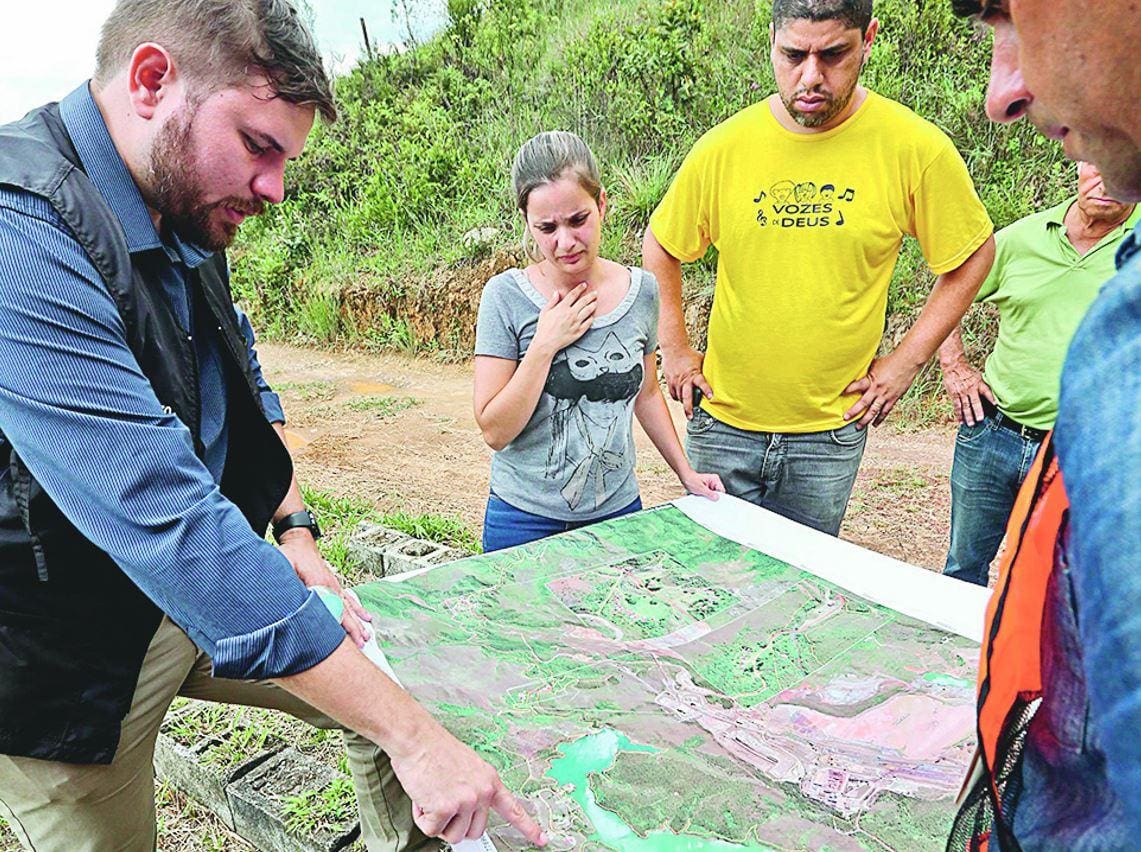 Segurança Vale retirou de casa moradores de áreas que poderiam ser atingidas com possível rompimento