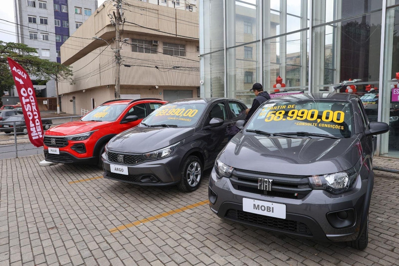 Carros de até R$ 120 mil foram incluídos em programa de desconto do governo