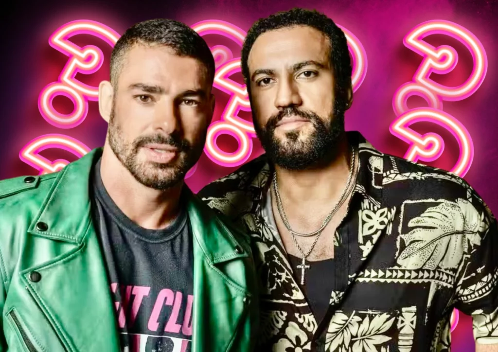 César e Olavo em Vale Tudo  - Divulgação/TV Globo 