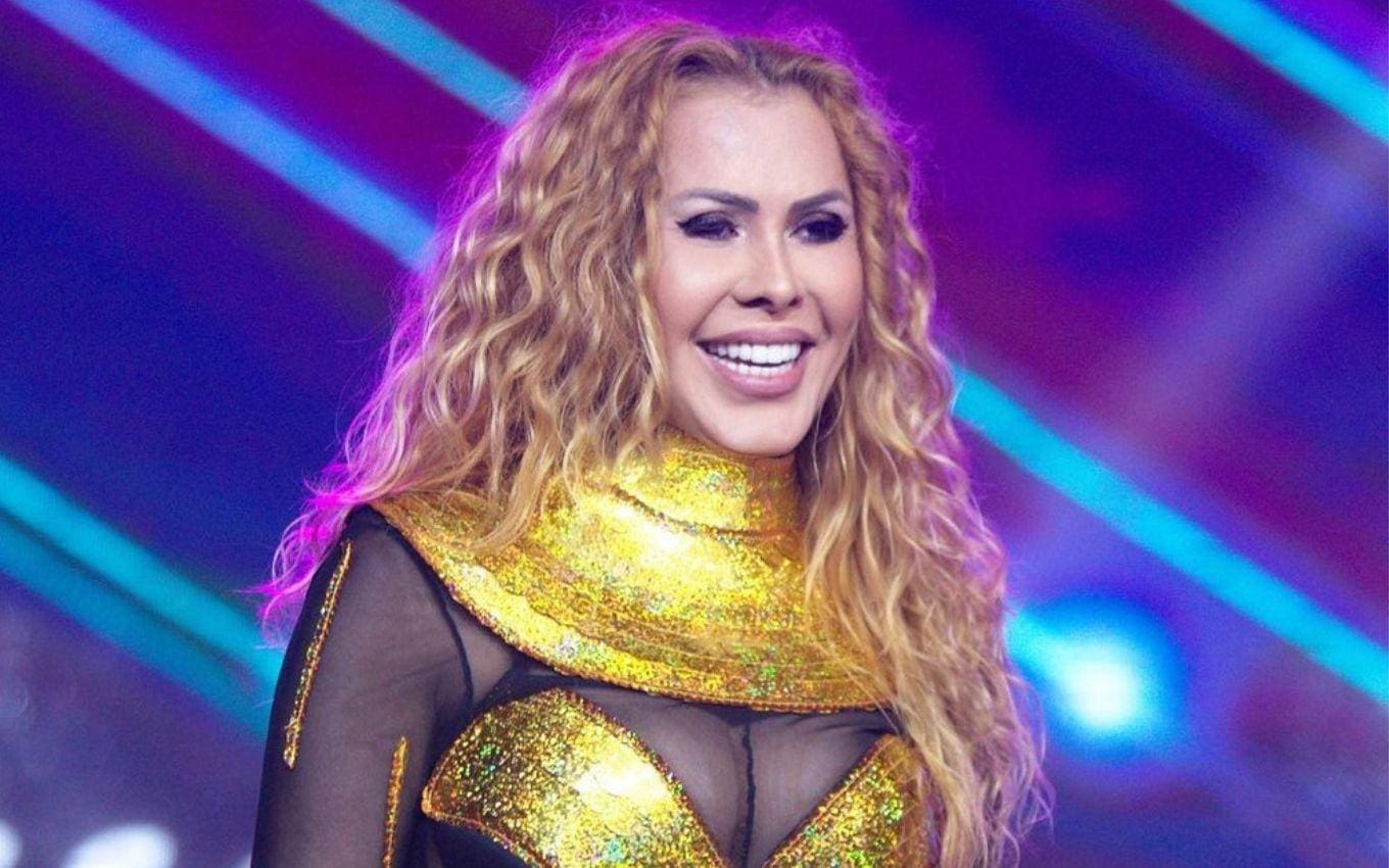 A cantora Joelma 
