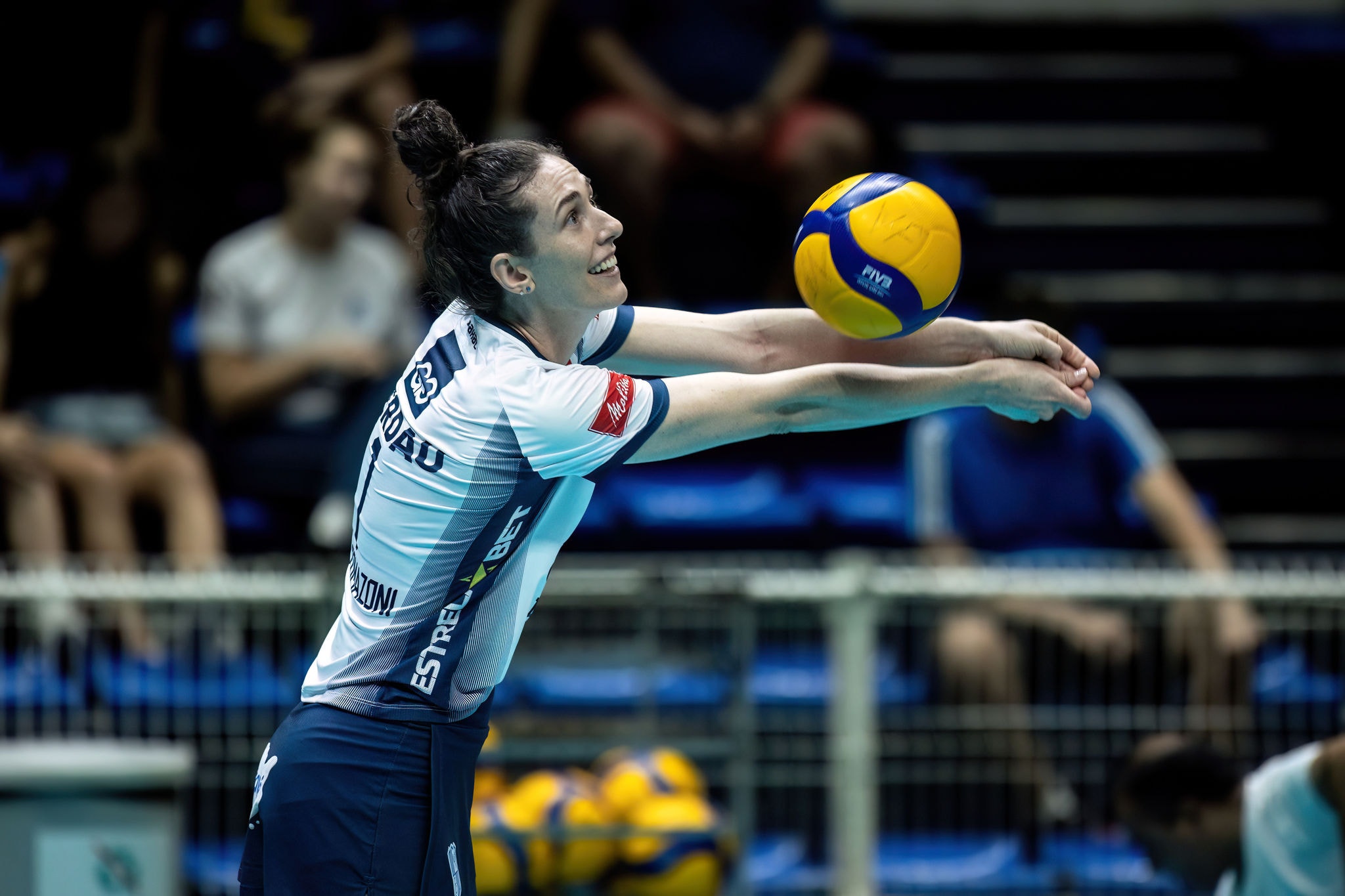 Gerdau Minas x Brasília Vôlei Campeonato Mineiro de Vôlei Feminino 2023. Créditos: Hedgard Moraes/MTC
