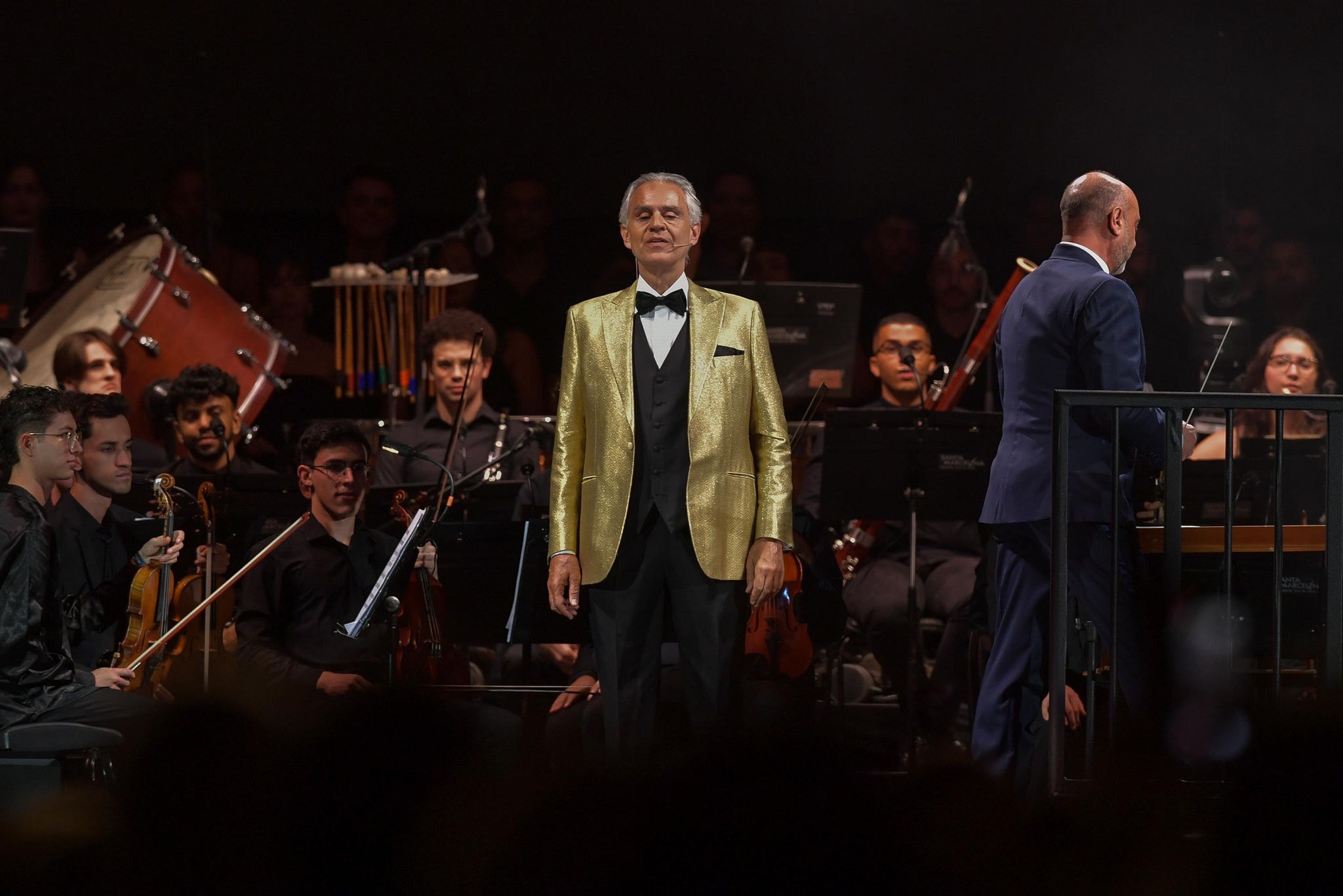 Andrea Bocelli celebrou 30 anos de carreira em show no Mineirão no último dia 17 de maio