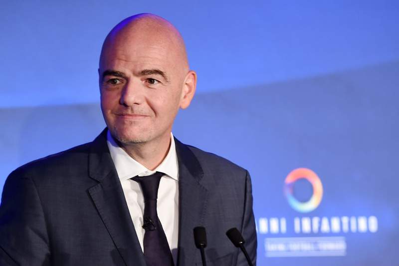 Presidente da Fifa Gianni Infantino