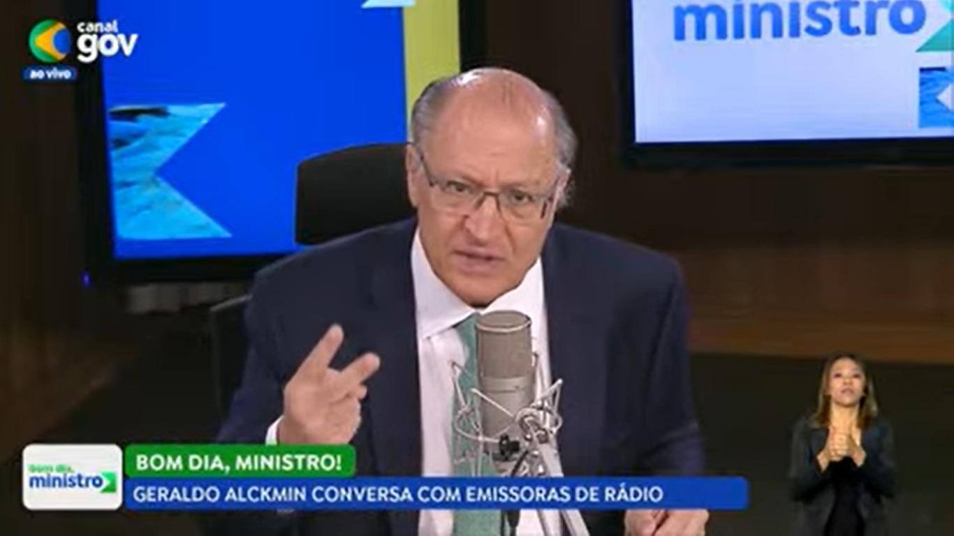 O vice-presidente,  Geraldo Alckmin, que é também ministro do Desenvolvimento, Comércio, Indústria e Serviços (MDIC), participou nesta quarta-feira (7) do programa “Bom Dia, Ministro” da EBC