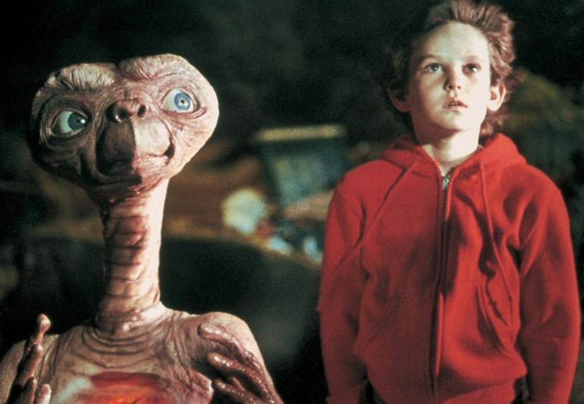 Cena do filme 'E.T. o Extraterrestre'