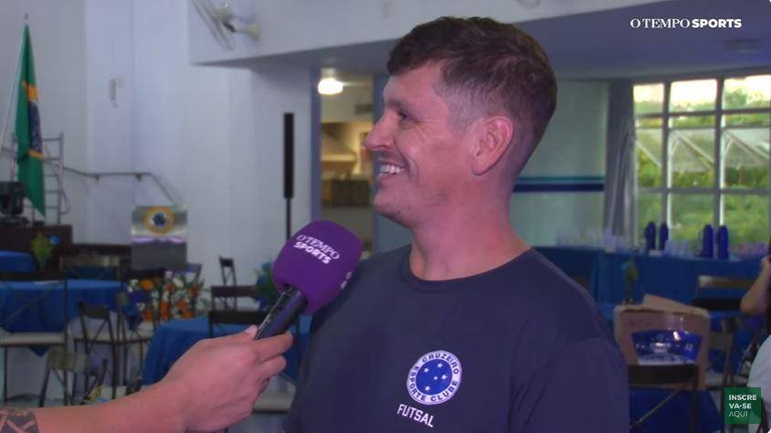 Éder Bueno, técnico de futsal do Cruzeiro