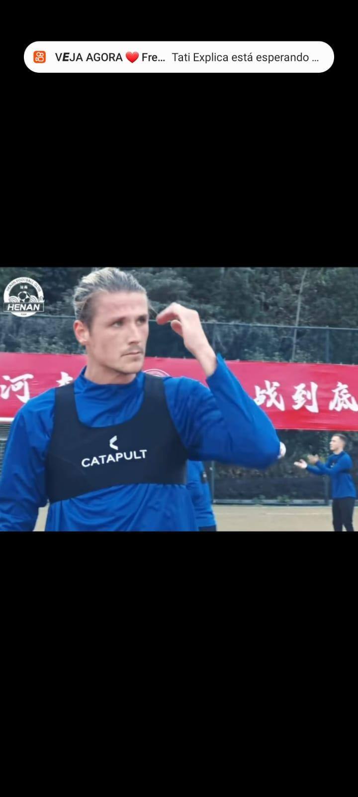 Iago Maidana já participa de treinamentos com os novos companheiros de equipe