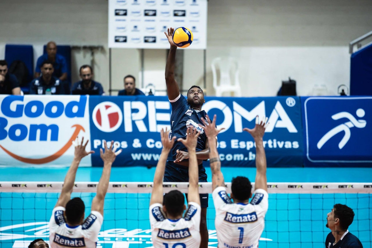Itambé Minas e Vôlei Renata encerraram o primeiro turno da Superliga masculina nesta terça (16)