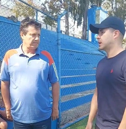 Diego Renan esteve na Toca da Raposa 1 nesta quinta-feira (6)
