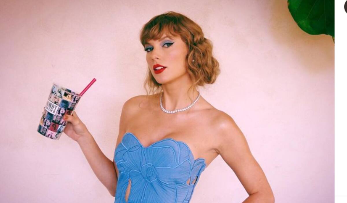 A cantora americana Taylor Swift