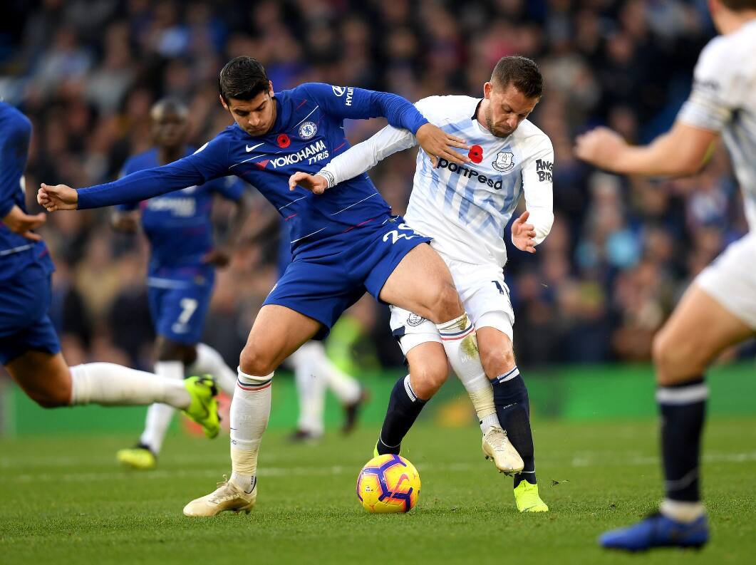 Chelsea e Everton ficaram no 0 a 0