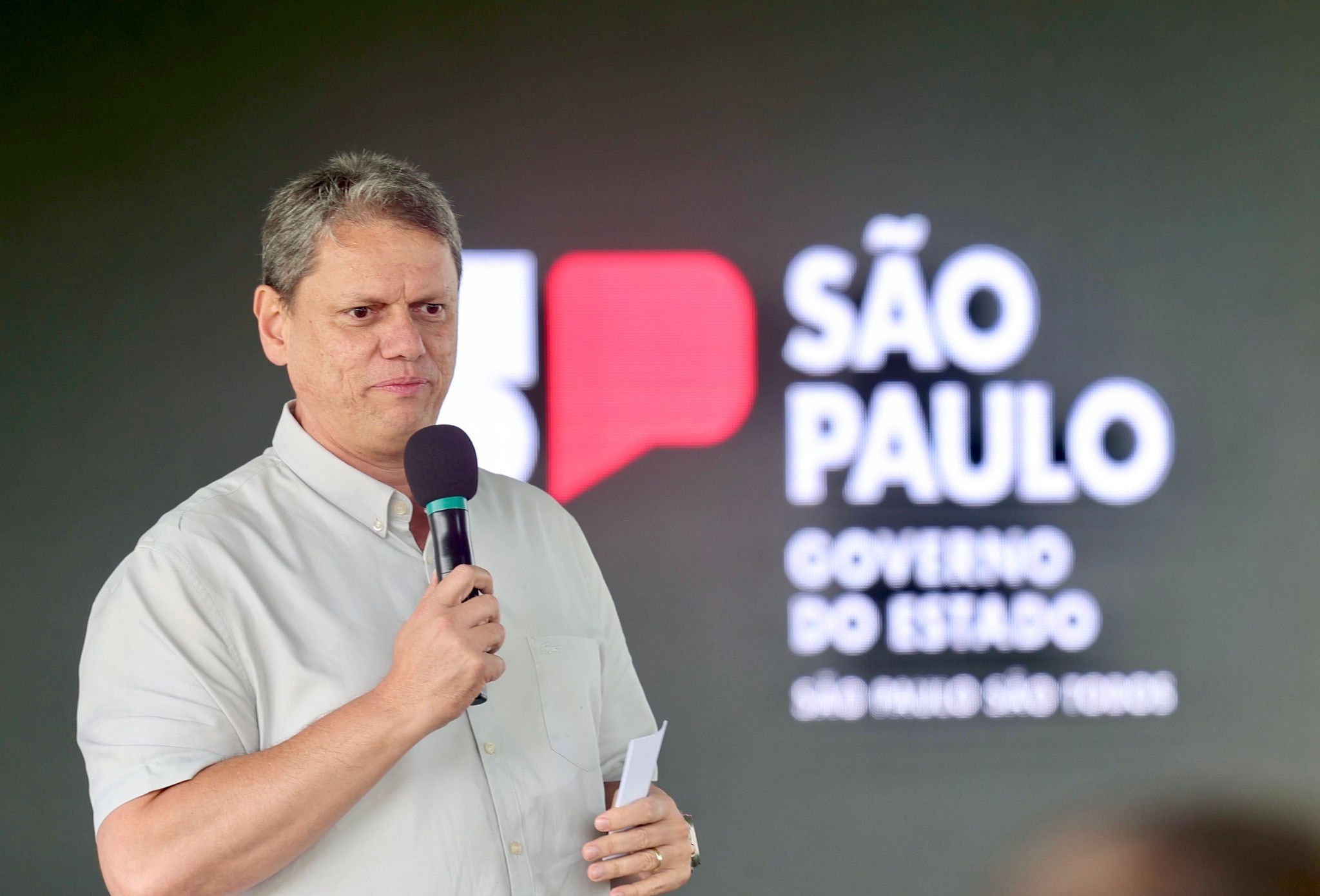 Cotado como candidato a presidente em 2026, Tarcísio virou alvo após anúncio de Donald Trump sobre tarifas de 50% a produtos brasileiros importados aos EUA