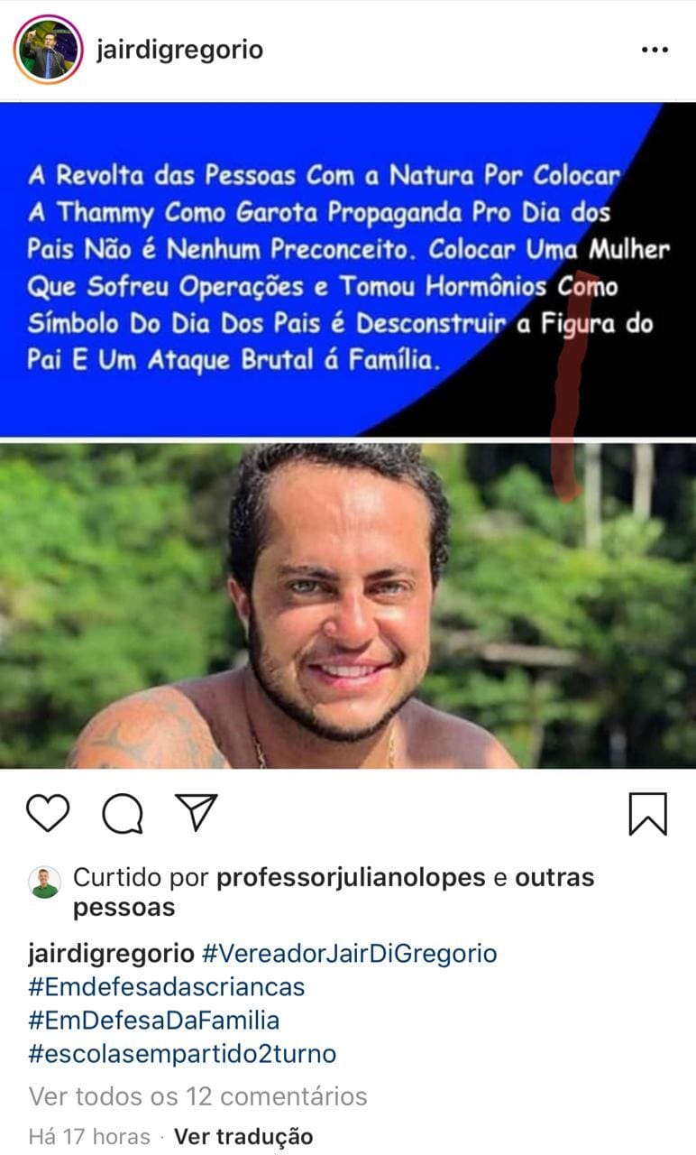 Jair Di Gregório Thammy Miranda
