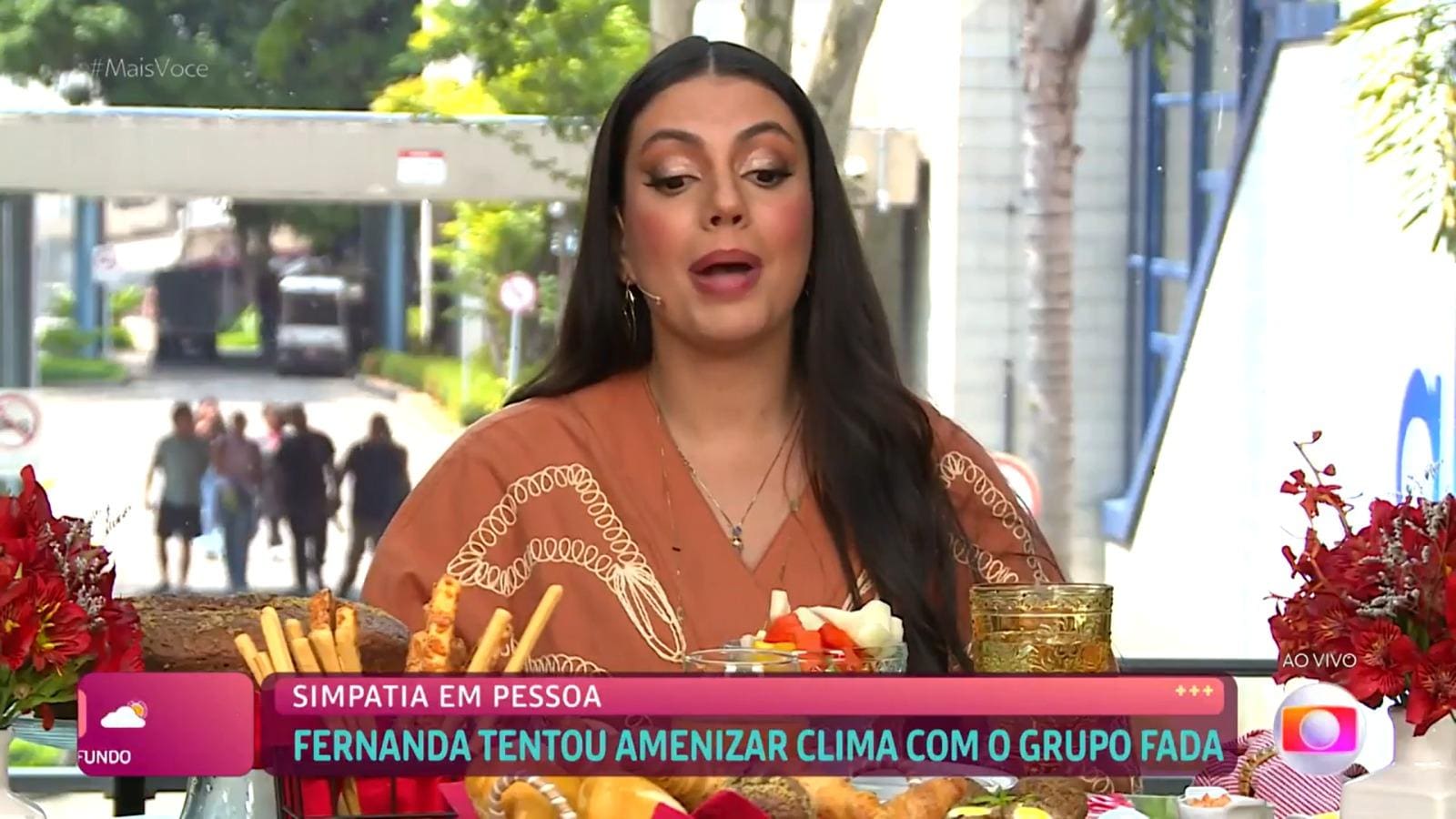Fernanda no Mais Você