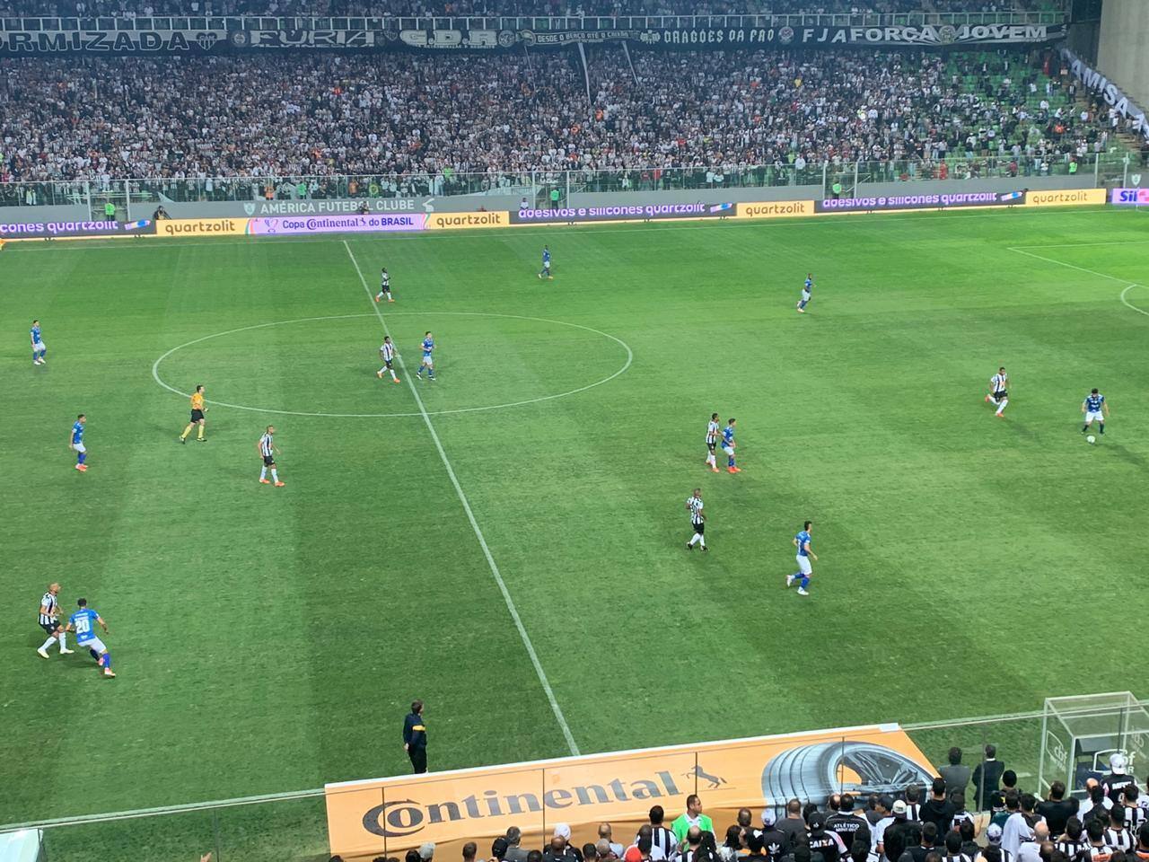 Atlético encara o Cruzeiro no Independência, pelo jogo de volta das quartas de final da Copa do Brasil
