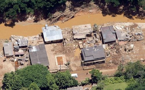 Chuva deixa 31 cidades em estado de emergência em Minas
