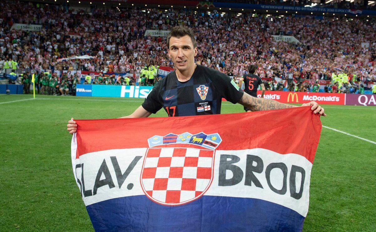 Mario Mandzukic anunciou sua aposentadoria da seleção croata