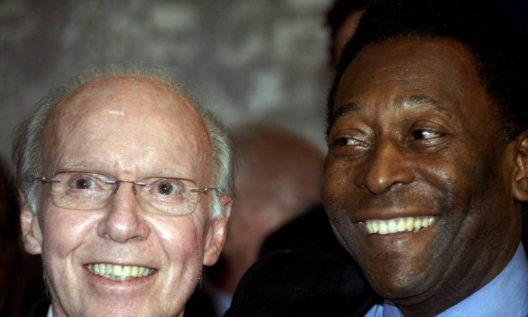 Zagallo e Pelé são homenageados em Supercopa