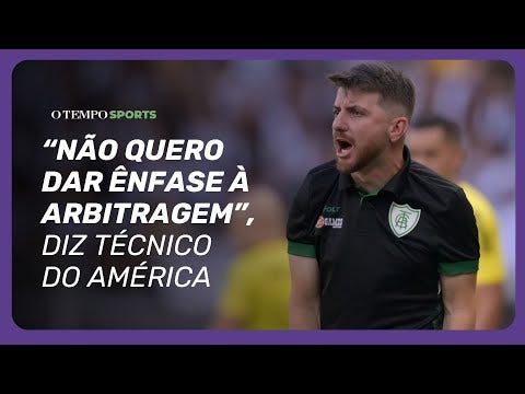 William Machado disse que o VAR poderia ter sido acionado na expulsão do volante Cauan Barros (Fred Magno/O TEMPO)