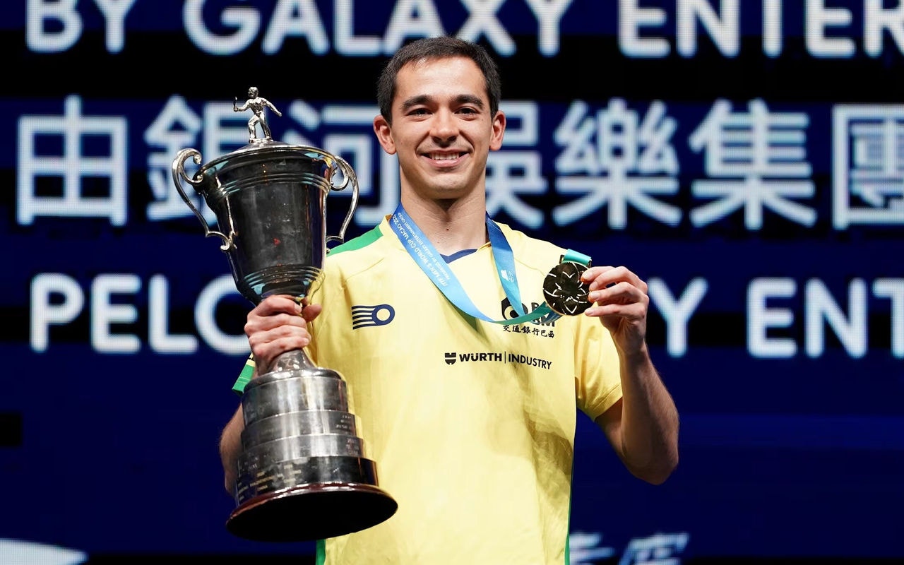 Hugo Calderano foi impedido de entrar nos Estados Unidos para torneio