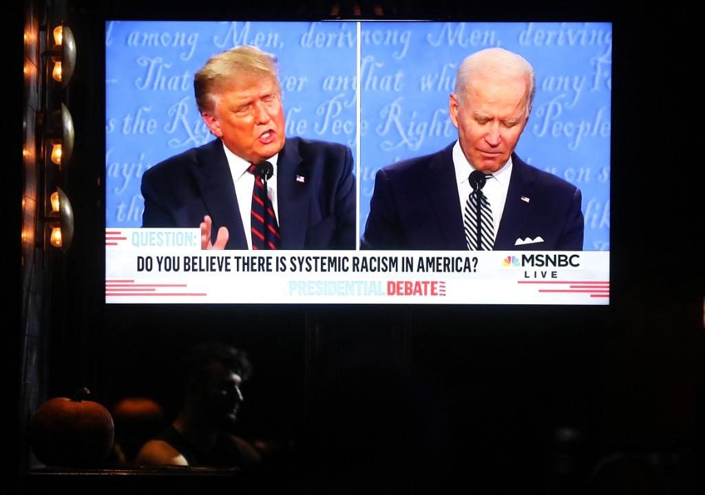 Trump e Biden se enfrentaram em debate para as eleições 2020
