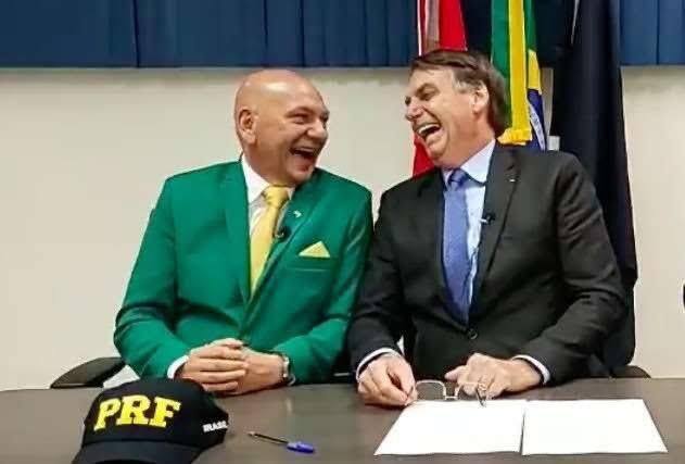Luciano Hang e Jair Bolsonaro