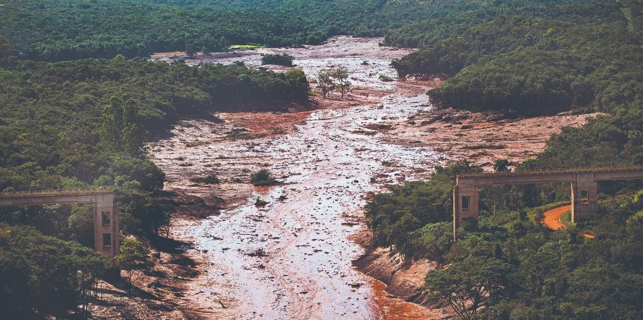 Rompimento da barragem da mina de Córrego do Feijão, da Vale, foi em 2019