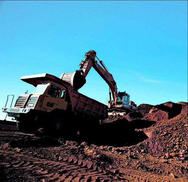Liderança Atualmente, o Brasil é o maior produtor mundial de minério de ferro