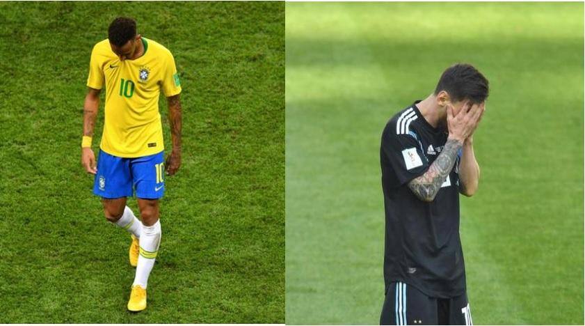 Craque estiveram bem abaixo do que se esperava deles na Copa do Mundo de 2018