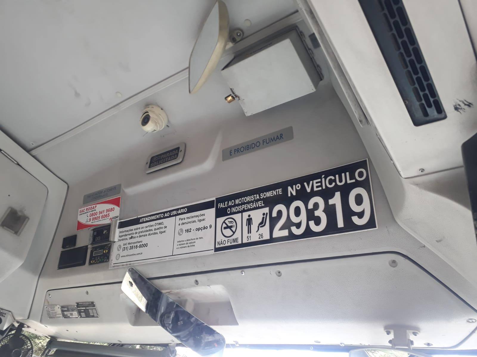 Ônibus extrapolou a capacidade máxima permitida