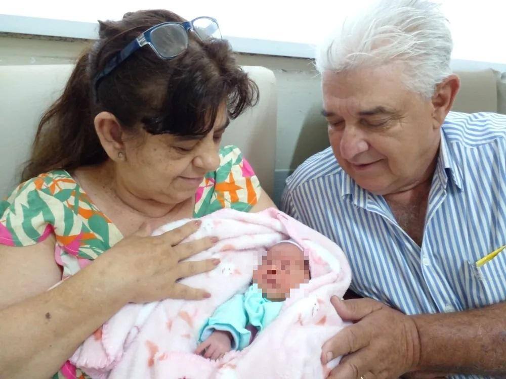 Vilma, o marido e a segunda filha