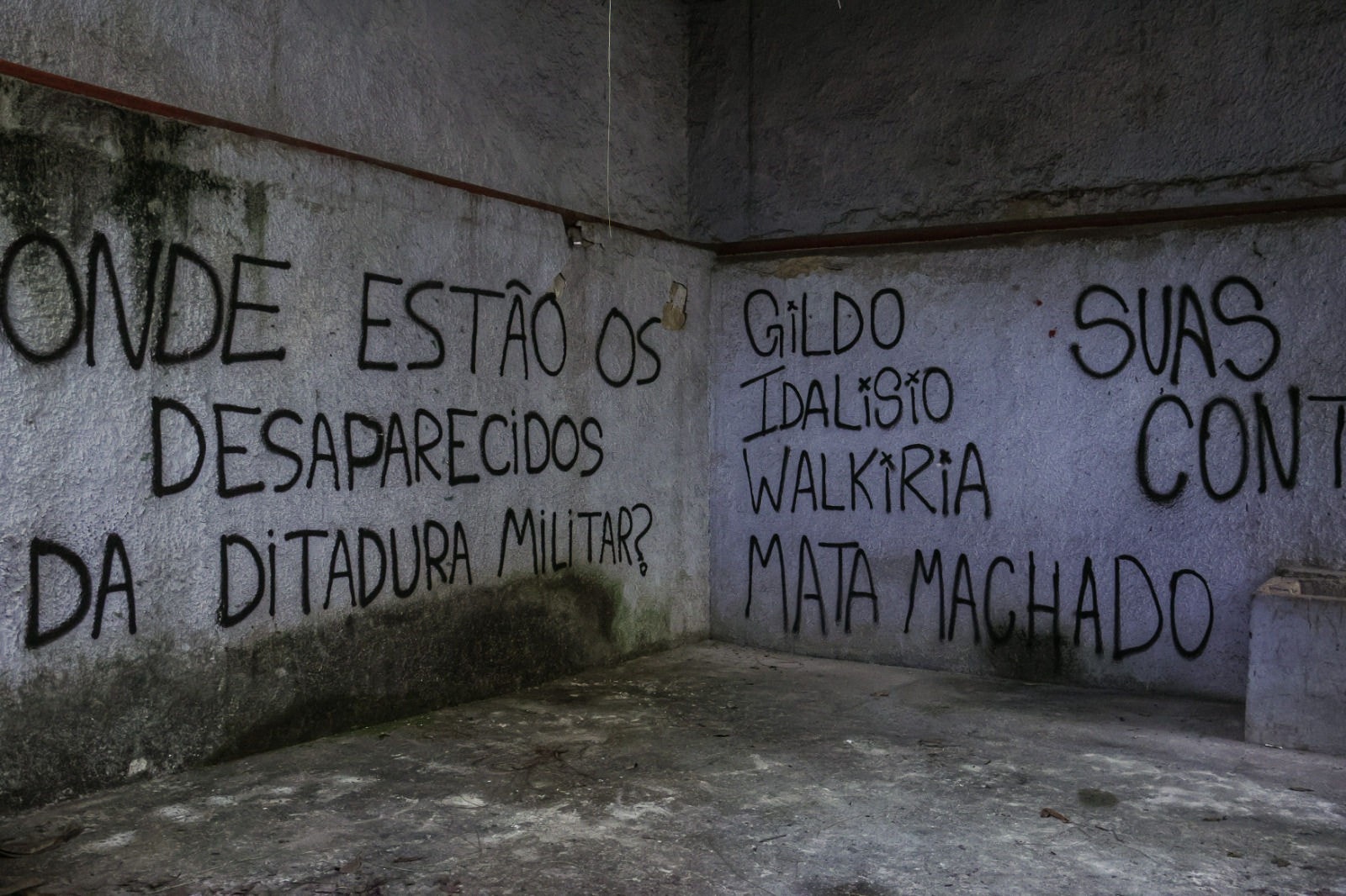 Prédio tem espaços com isolamento acústico que, conforme pesquisadora, dá indícios do que ocorreria na época da ditadura militar. Passe para o lado para ver todas as fotos.