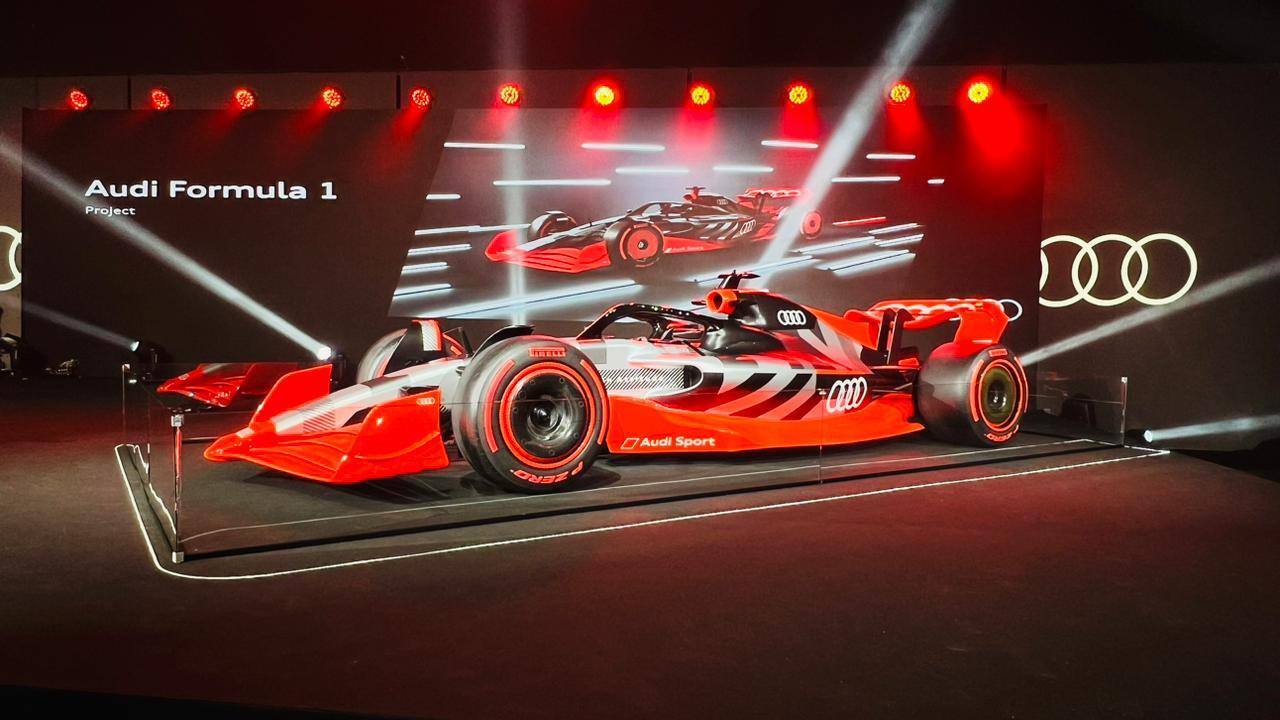 Audi também apresentou, pela primeira vez no Brasil, o protótipo do carro da Fórmula 1