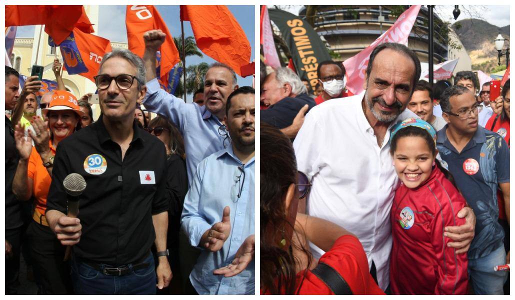 Romeu Zema e Alexandre Kalil